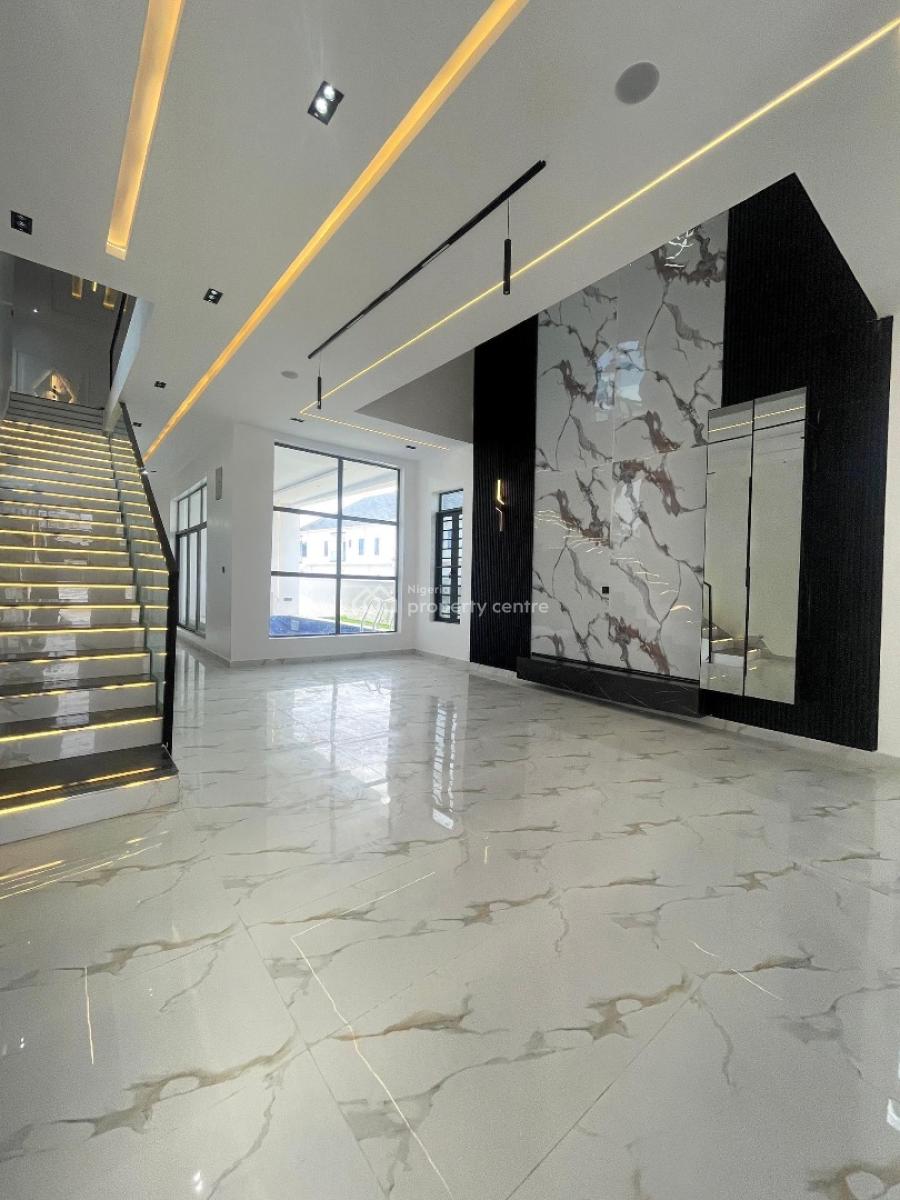 Luxury 5 Bedroom Fully Detached Duplex with Bq, Lekki Palm City Estate, Ajah, Lagos, Detached Duplex for Sale