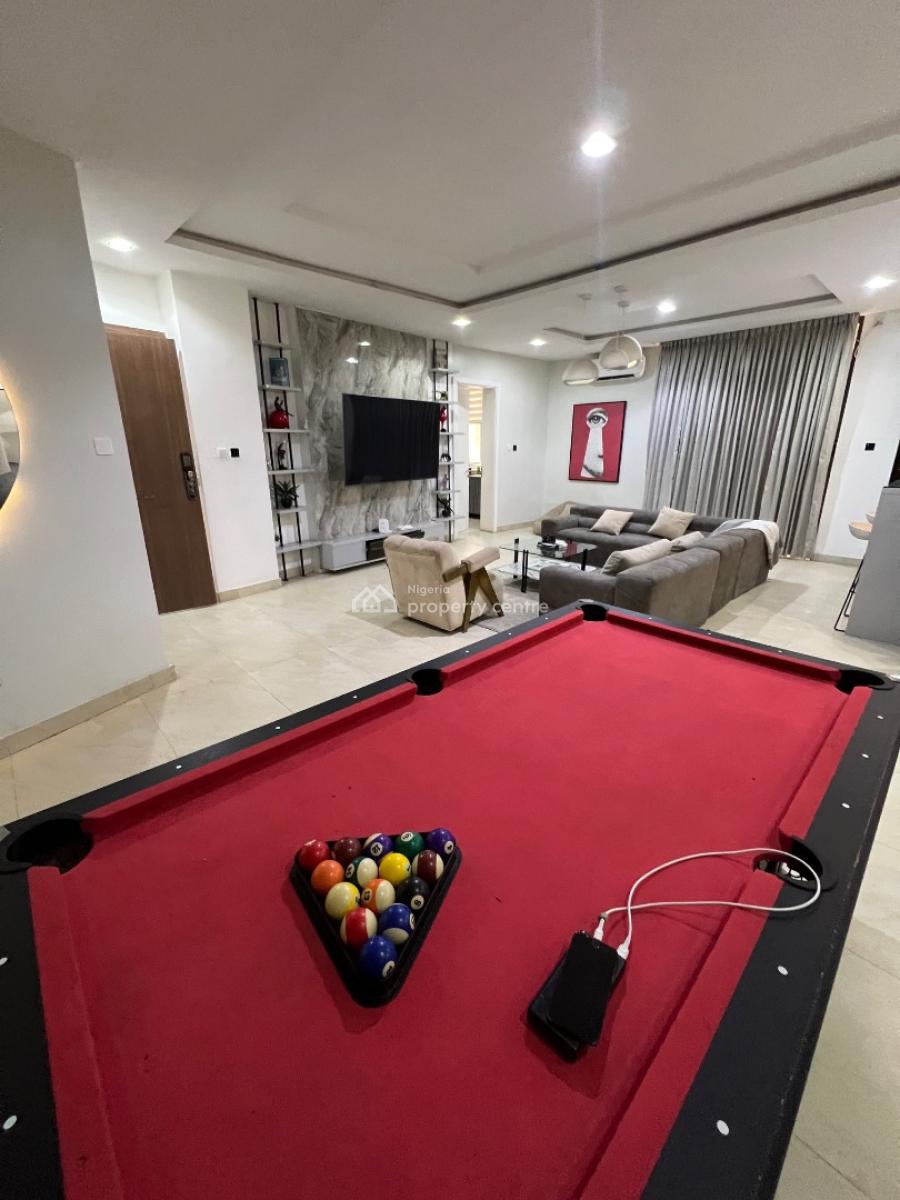 Furnished and Fully-serviced 3-bedroom Apartment with Bq, Lekki Phase 1, Lekki, Lagos, Flat / Apartment for Rent