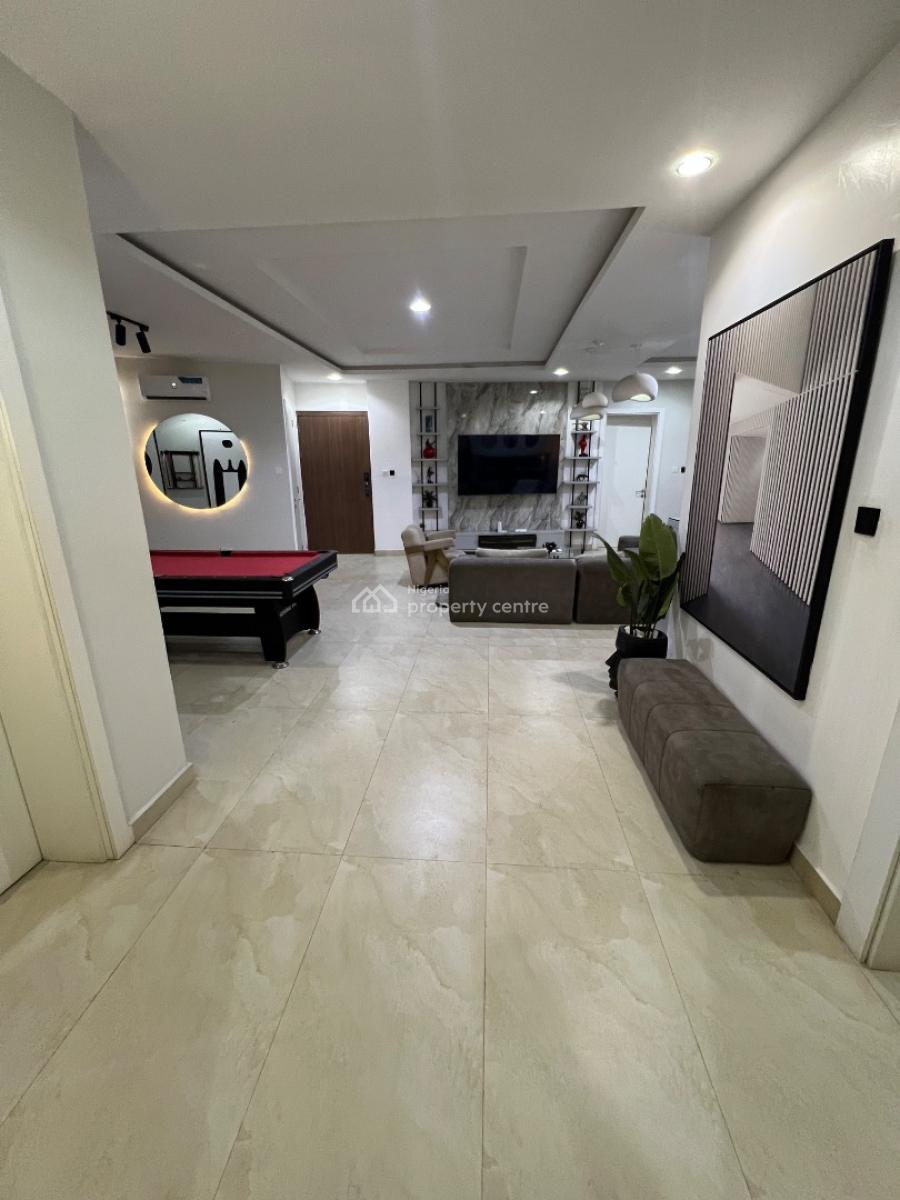 Furnished and Fully-serviced 3-bedroom Apartment with Bq, Lekki Phase 1, Lekki, Lagos, Flat / Apartment for Rent