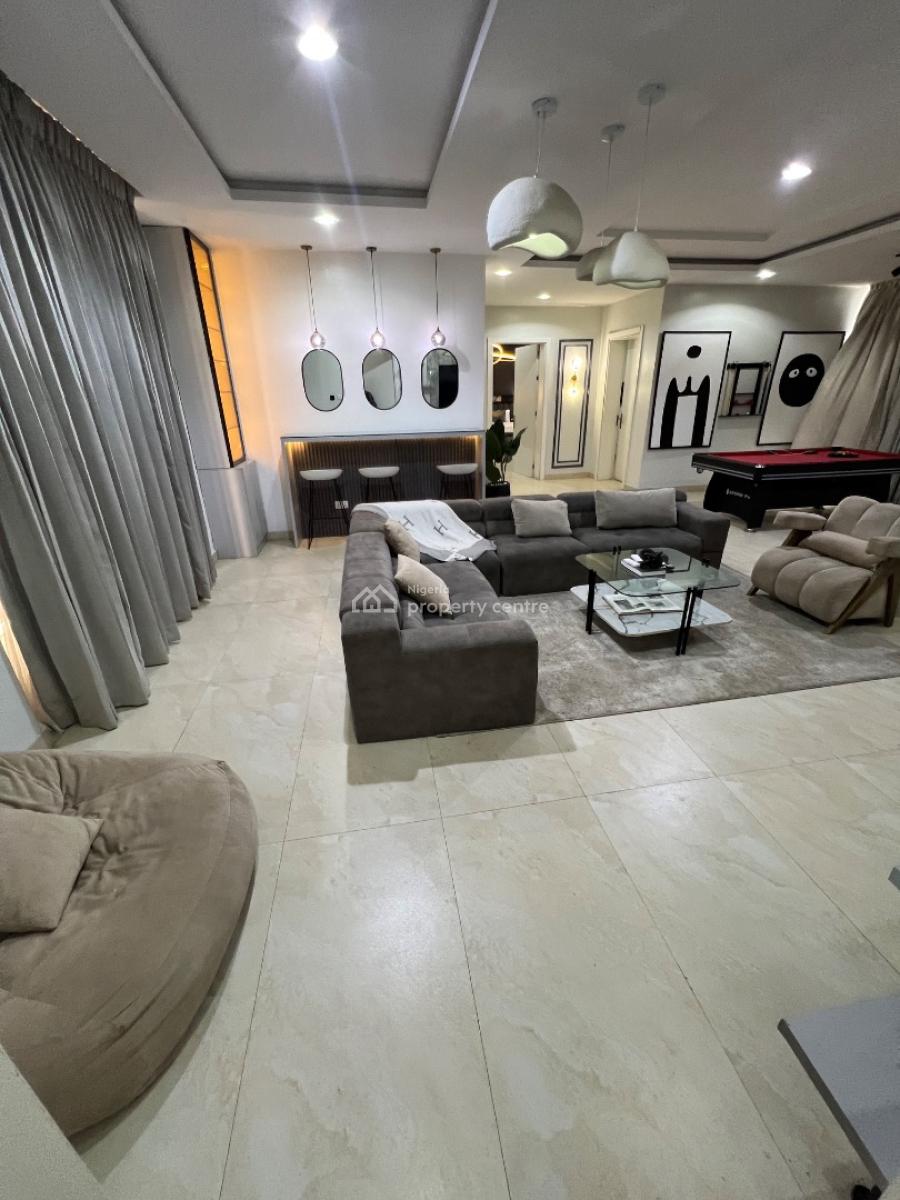 Furnished and Fully-serviced 3-bedroom Apartment with Bq, Lekki Phase 1, Lekki, Lagos, Flat / Apartment for Rent