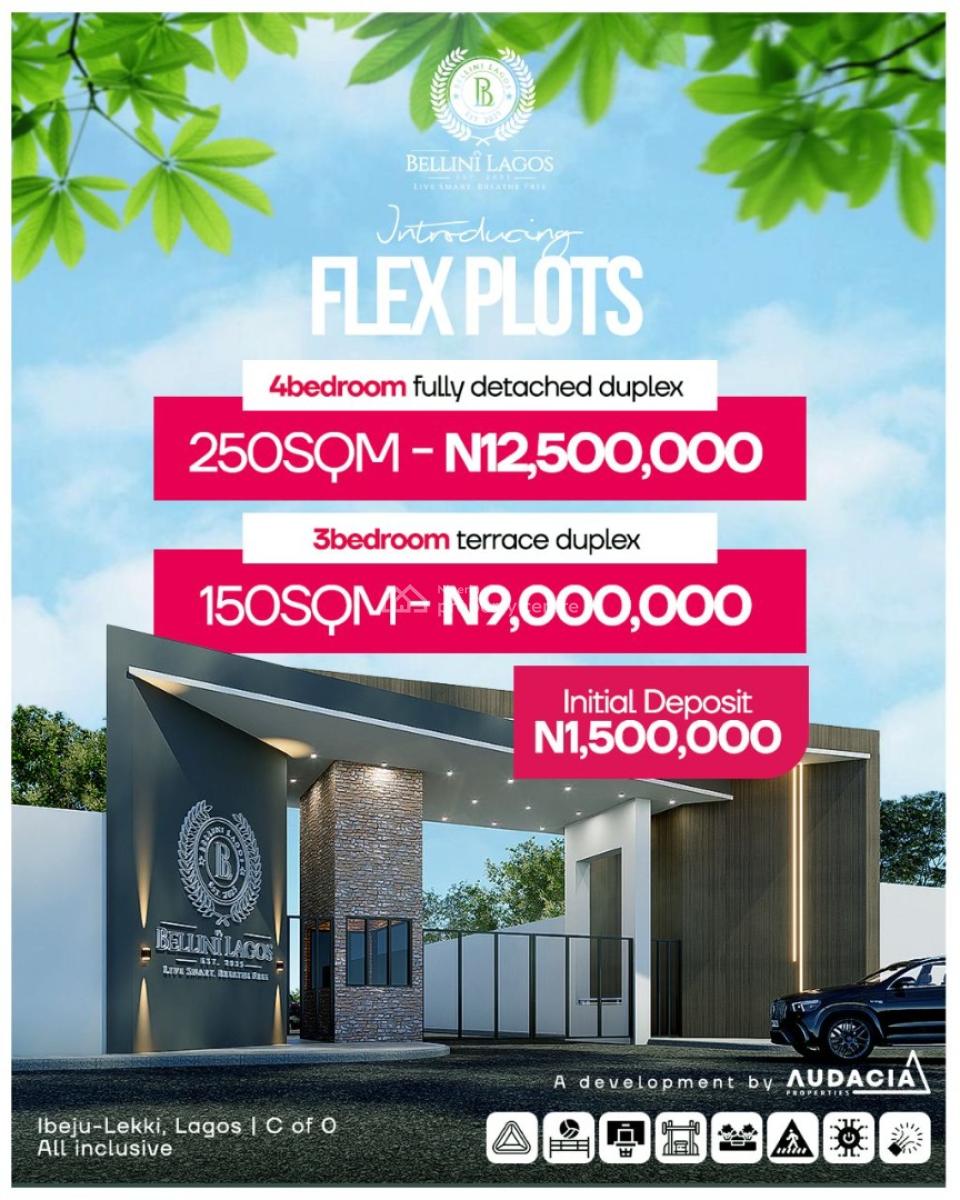 Plots of Land in a Serene Wellness Estate, Bellini Lagos - The Wellness Republic, Ibeju Lekki, Lagos, Mixed-use Land for Sale