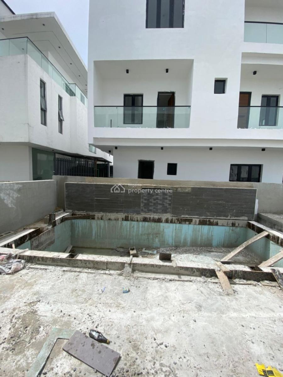 a Neatly Built 5 Bedroom Semi Detached-, Ikate, Lekki, Lagos, Semi-detached Duplex for Sale
