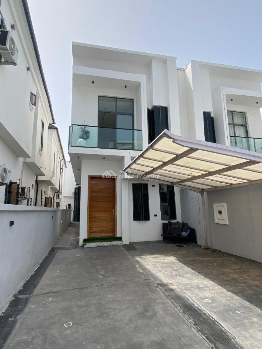 Rare  Luxury Living 4bedroom Duplex with Bq, Orchd in a Well Secured Beautiful Neighbour Hood, Lekki, Lagos, Detached Duplex for Rent