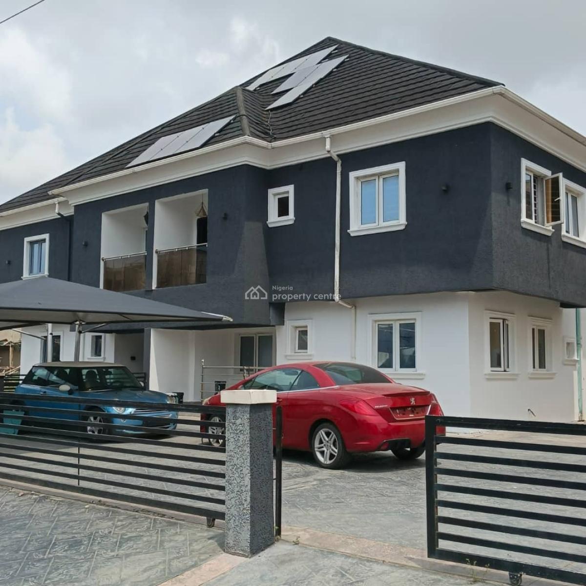 5 and 4 Bed Duplexes in a Private Estate, Victory Park Estate, Osapa, Lekki, Lagos, Semi-detached Duplex for Sale