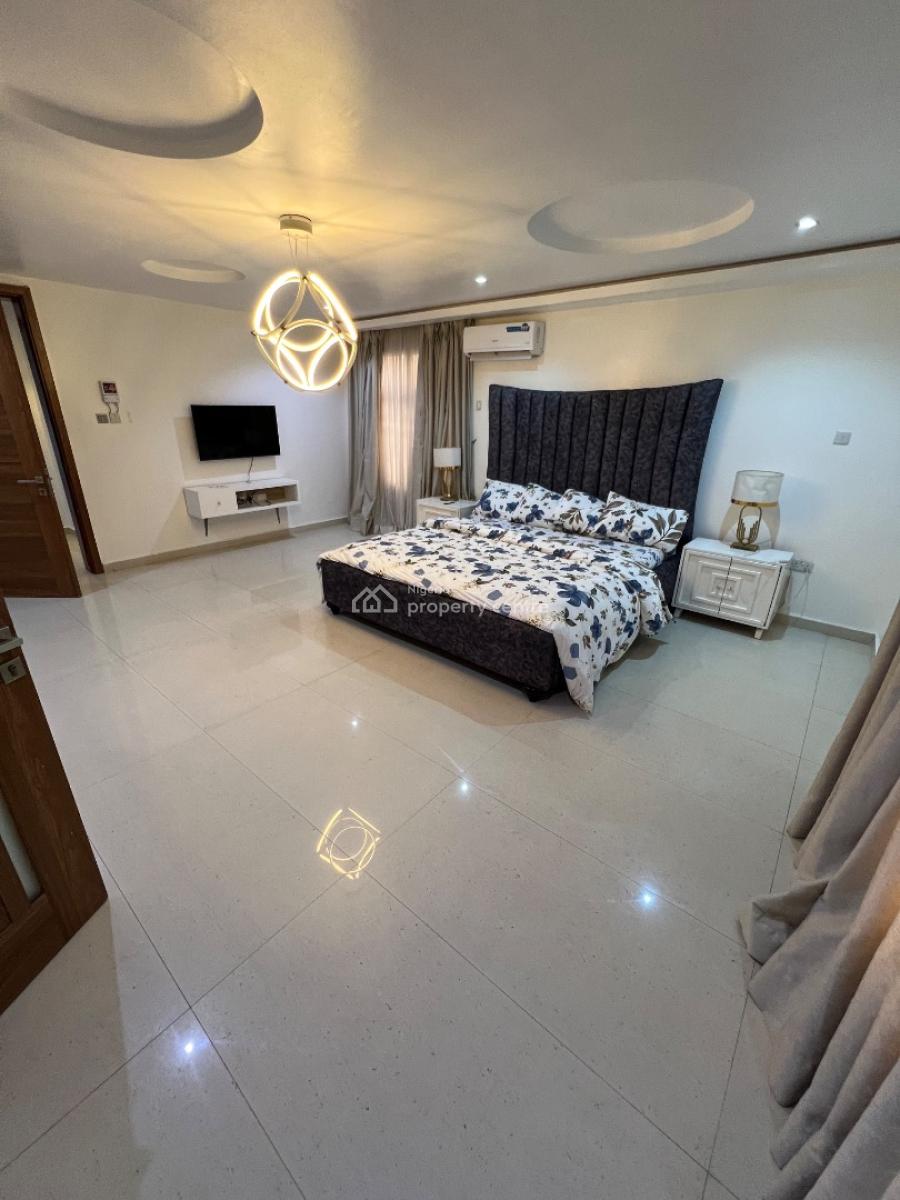 Furnished 3-bedroom Flat with Bq in Beautiful, High-brow Area, Lekki Phase 1, Lekki, Lagos, Flat / Apartment for Rent