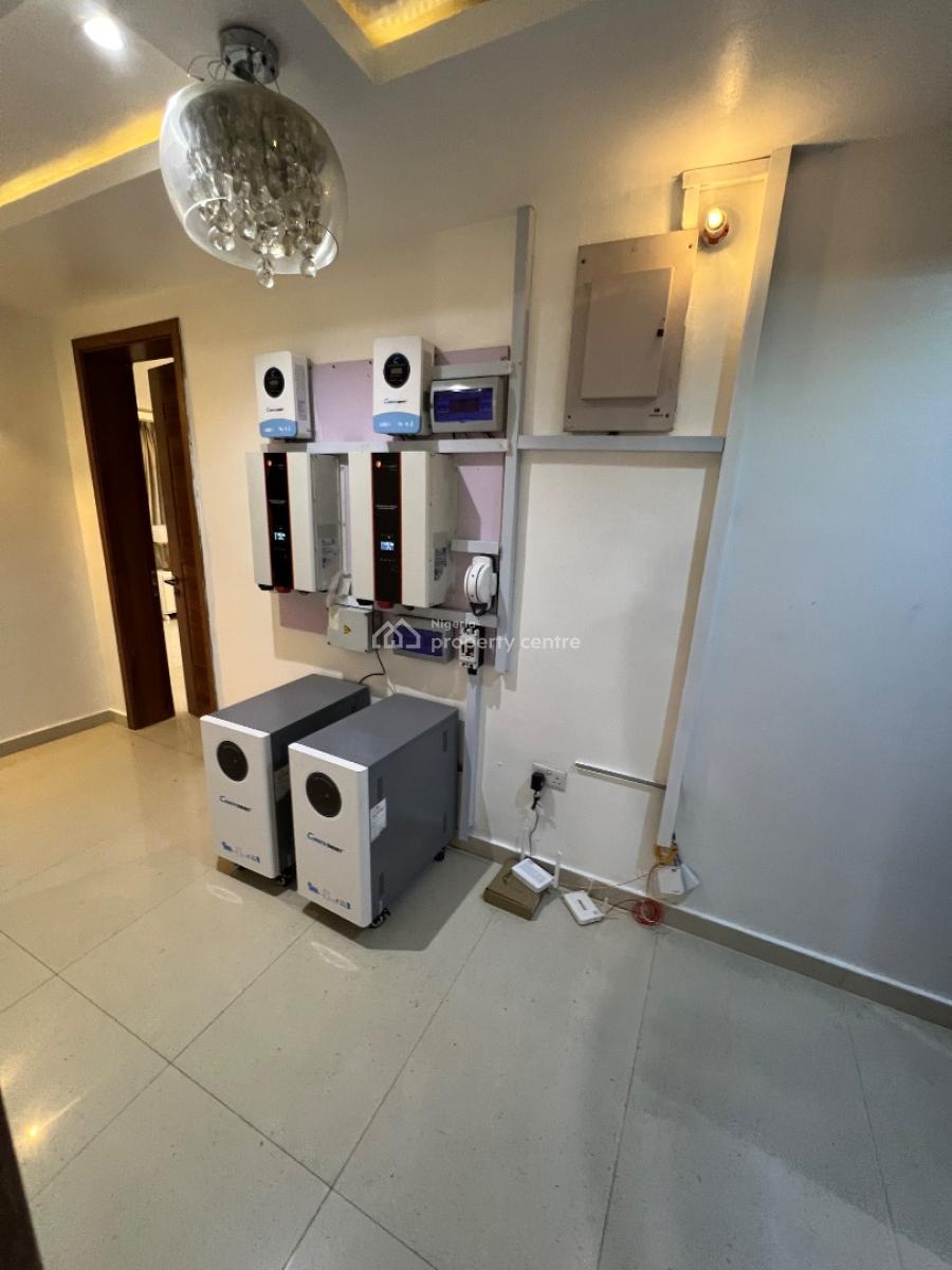 Furnished 3-bedroom Flat with Bq in Beautiful, High-brow Area, Lekki Phase 1, Lekki, Lagos, Flat / Apartment for Rent