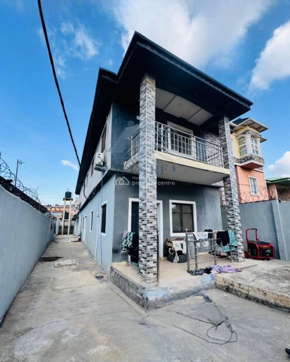 Block of Flat with a Unit of 1 Bedroom, 2 Units of 2 & 3 Bedroom Flats, Ogba, Ikeja, Lagos, Block of Flats for Sale