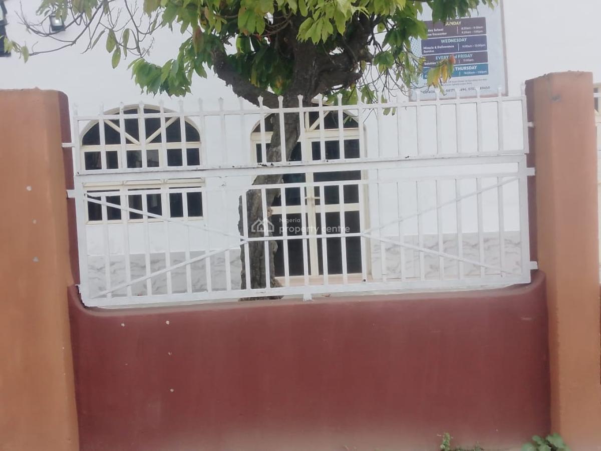 a Building with Hall an Office Space on Plot of Land, Unity Estate Egbeda Alimosho, Egbeda, Alimosho, Lagos, Office Space for Sale