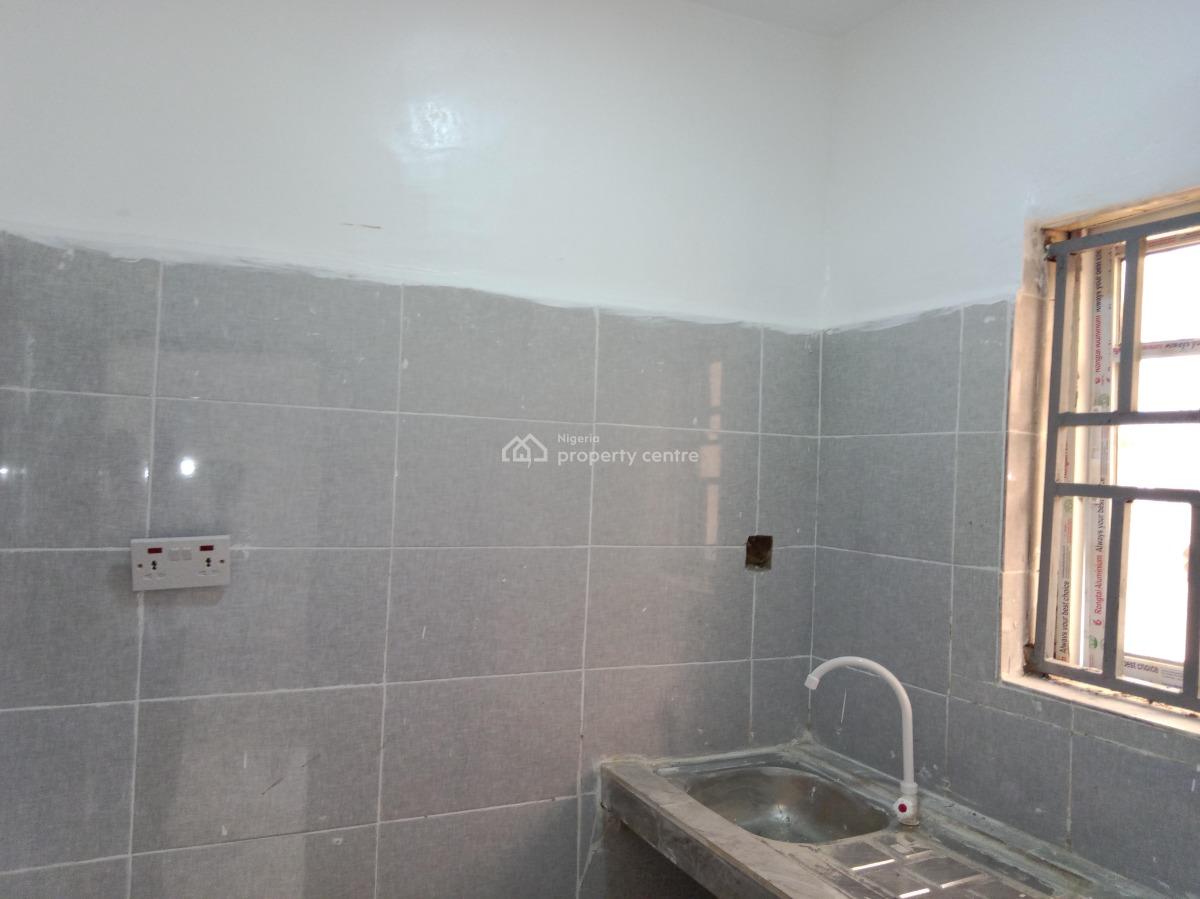 a Big Brand New Self Contain in a Fenced and Gated Compound with Water, Close to Kabusa Gardens Estate Along Sunnyvale Junction Road., Lokogoma District, Abuja, Self Contain (single Rooms) for Rent