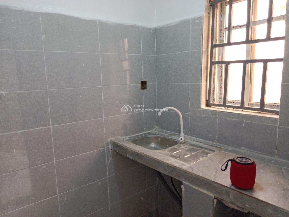 a Big Brand New Self Contain in a Fenced and Gated Compound with Water, Close to Kabusa Gardens Estate Along Sunnyvale Junction Road., Lokogoma District, Abuja, Self Contain (single Rooms) for Rent