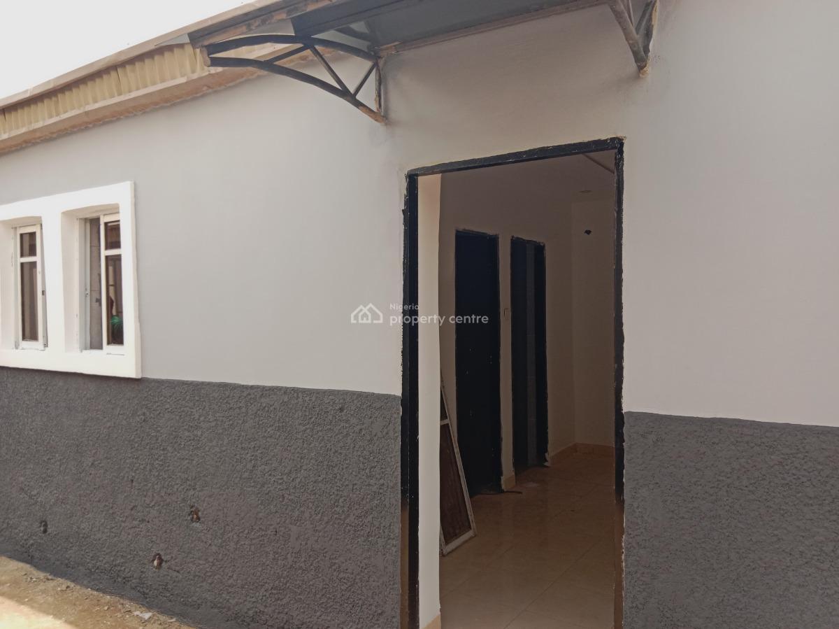 a Big Brand New Self Contain in a Fenced and Gated Compound with Water, Close to Kabusa Gardens Estate Along Sunnyvale Junction Road., Lokogoma District, Abuja, Self Contain (single Rooms) for Rent