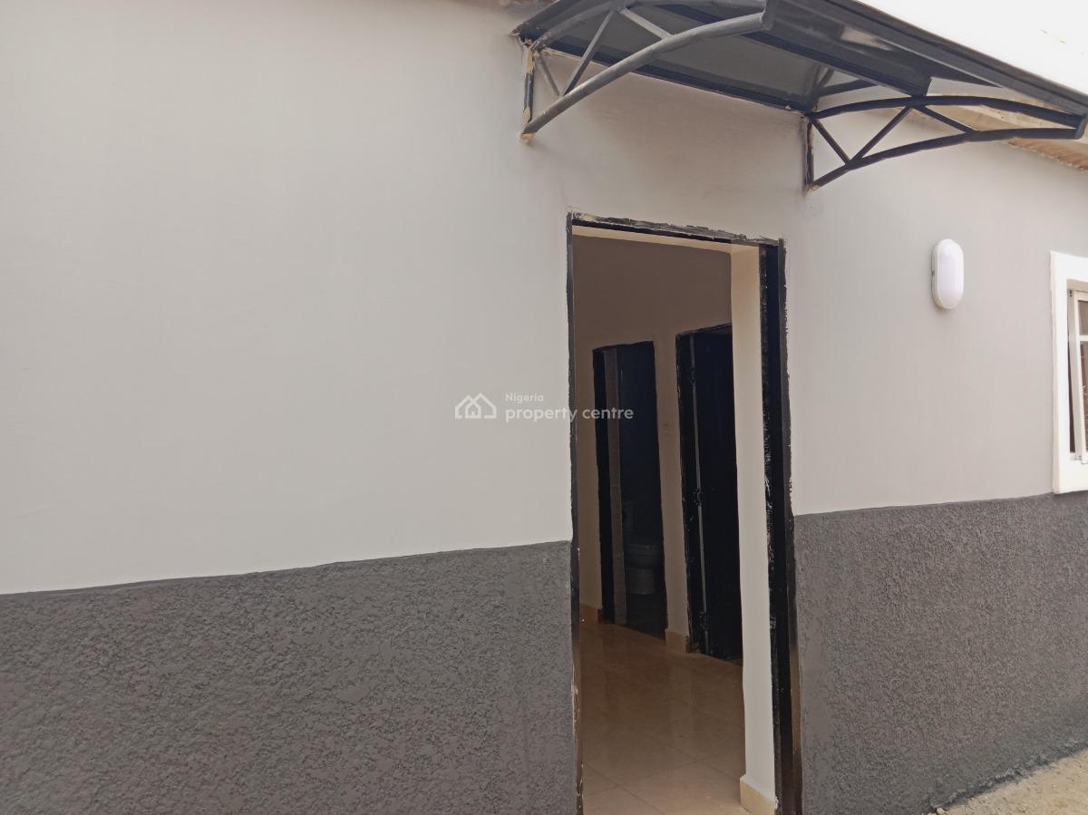 a Big Brand New Self Contain in a Fenced and Gated Compound with Water, Close to Kabusa Gardens Estate Along Sunnyvale Junction Road., Lokogoma District, Abuja, Self Contain (single Rooms) for Rent