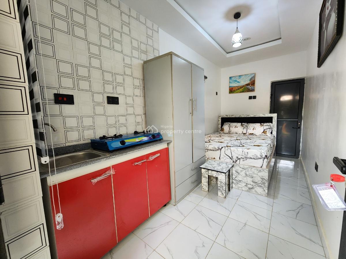 Brand New, Fully Furnished Luxury Studio Apartment at Karu Phase I, Works and Housing Estate, Karu Phase I, Karu, Abuja, Self Contain (single Rooms) for Rent