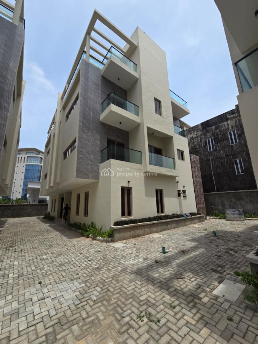 Well Finished Serviced 5 Bedroom Semi-detached House with a Room Bq, Banana Island, Ikoyi, Lagos, Semi-detached Duplex for Sale