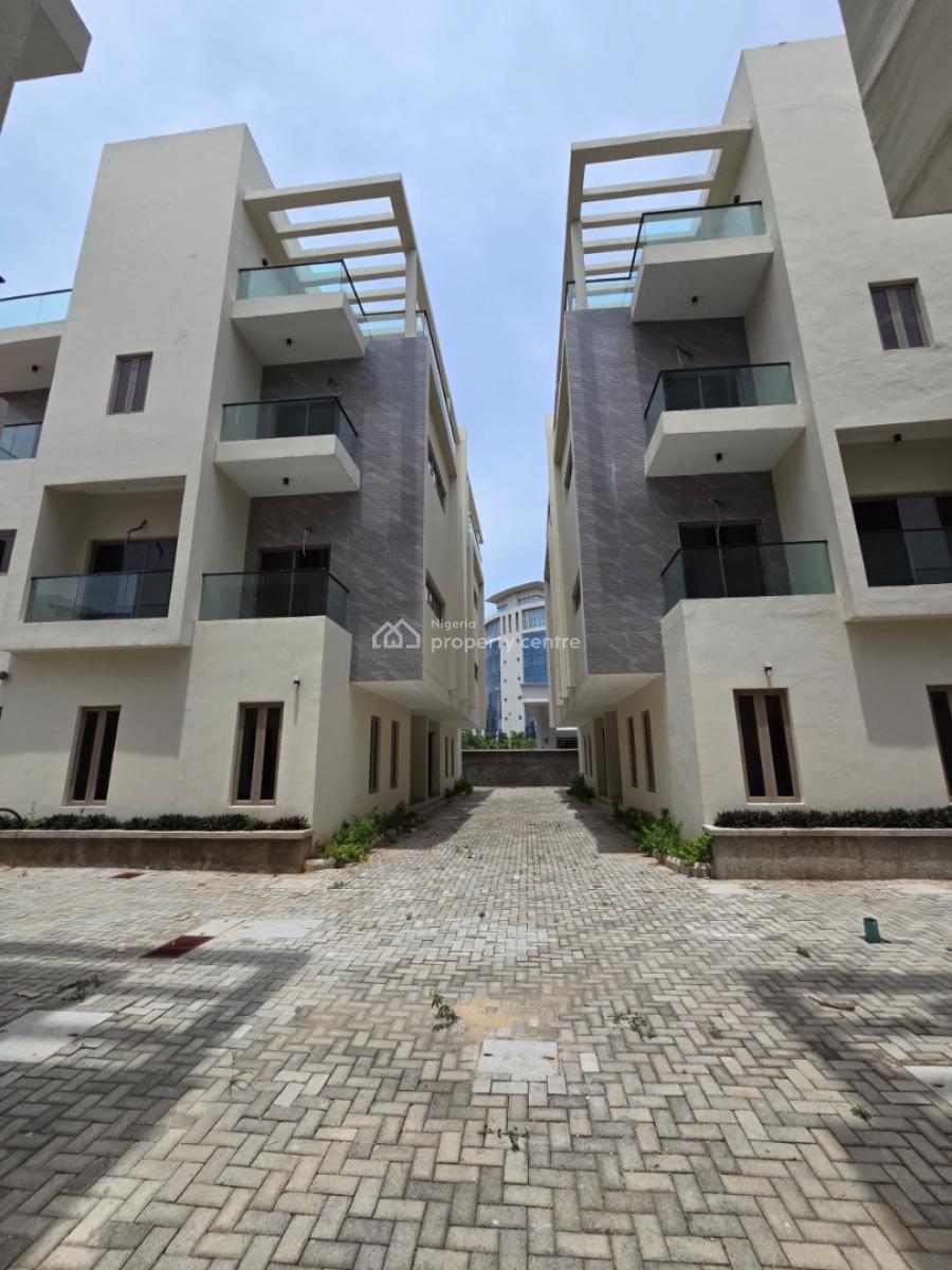 Well Finished Serviced 5 Bedroom Semi-detached House with a Room Bq, Banana Island, Ikoyi, Lagos, Semi-detached Duplex for Sale