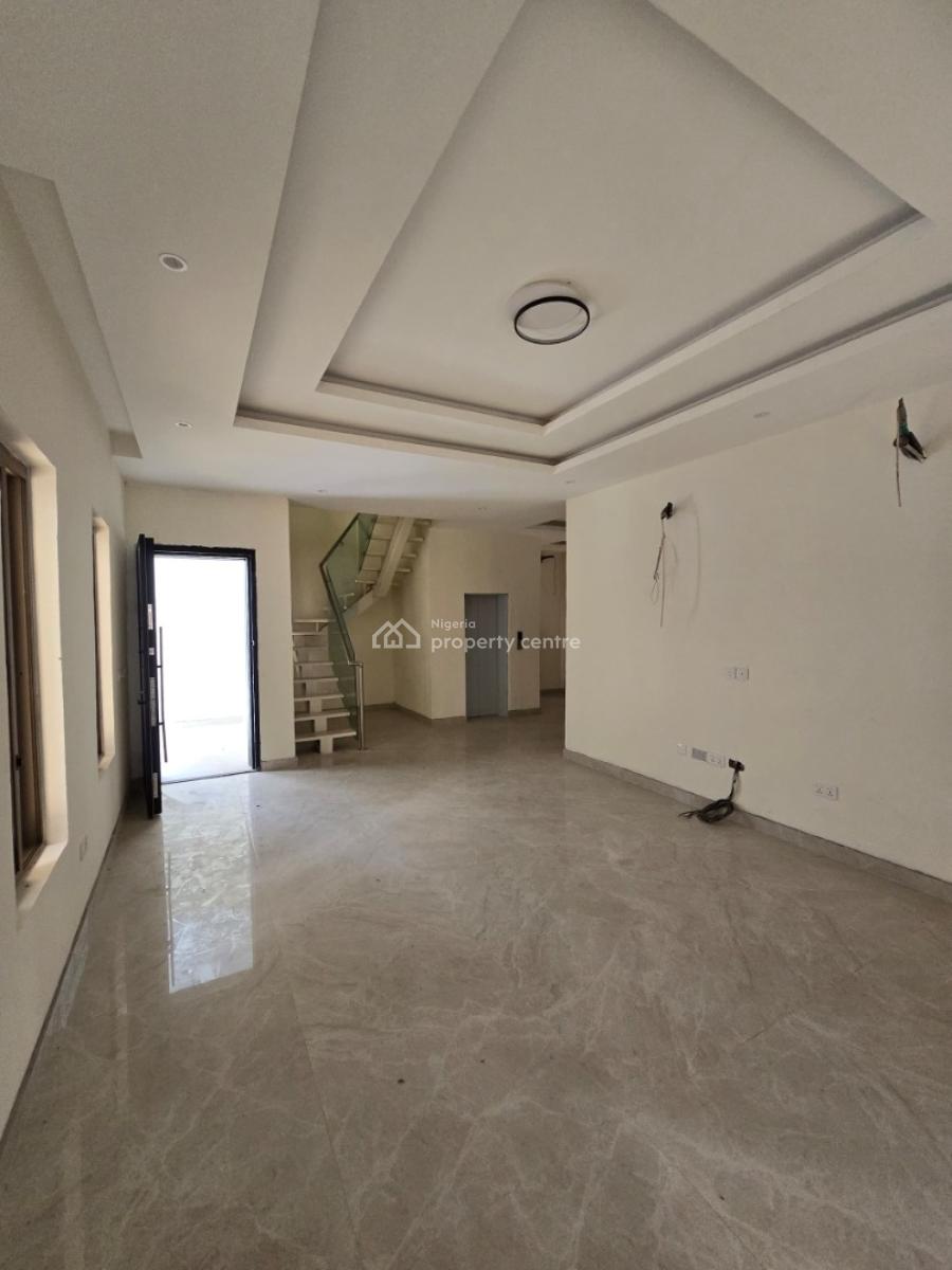 Well Finished Serviced 5 Bedroom Semi-detached House with a Room Bq, Banana Island, Ikoyi, Lagos, Semi-detached Duplex for Sale