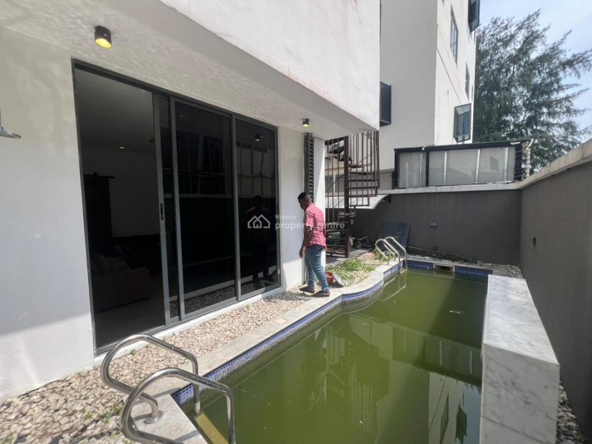 Excellent 5bedroom Semi Detached Duplex with a Bq and a Pool, Banana Island, Ikoyi, Lagos, Semi-detached Duplex for Sale