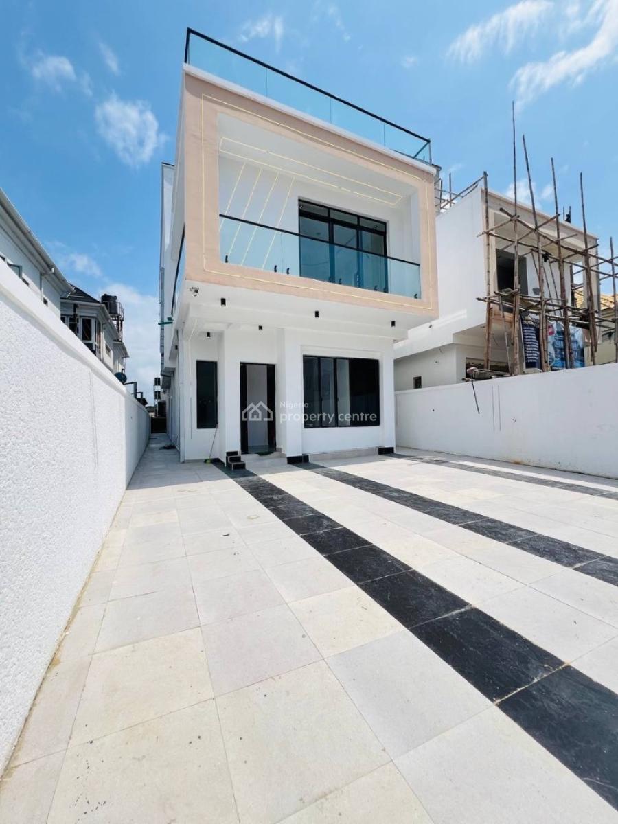 Spacious & Luxury 5bedroom Detached Home +rooftop Terrace & Pool, Inside a Call to Access Estate, Ologolo, Lekki, Lagos, Detached Duplex for Rent