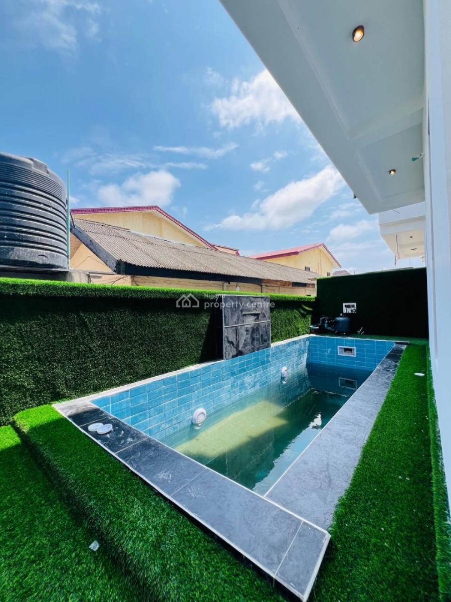 Spacious & Luxury 5bedroom Detached Home +rooftop Terrace & Pool, Inside a Call to Access Estate, Ologolo, Lekki, Lagos, Detached Duplex for Rent