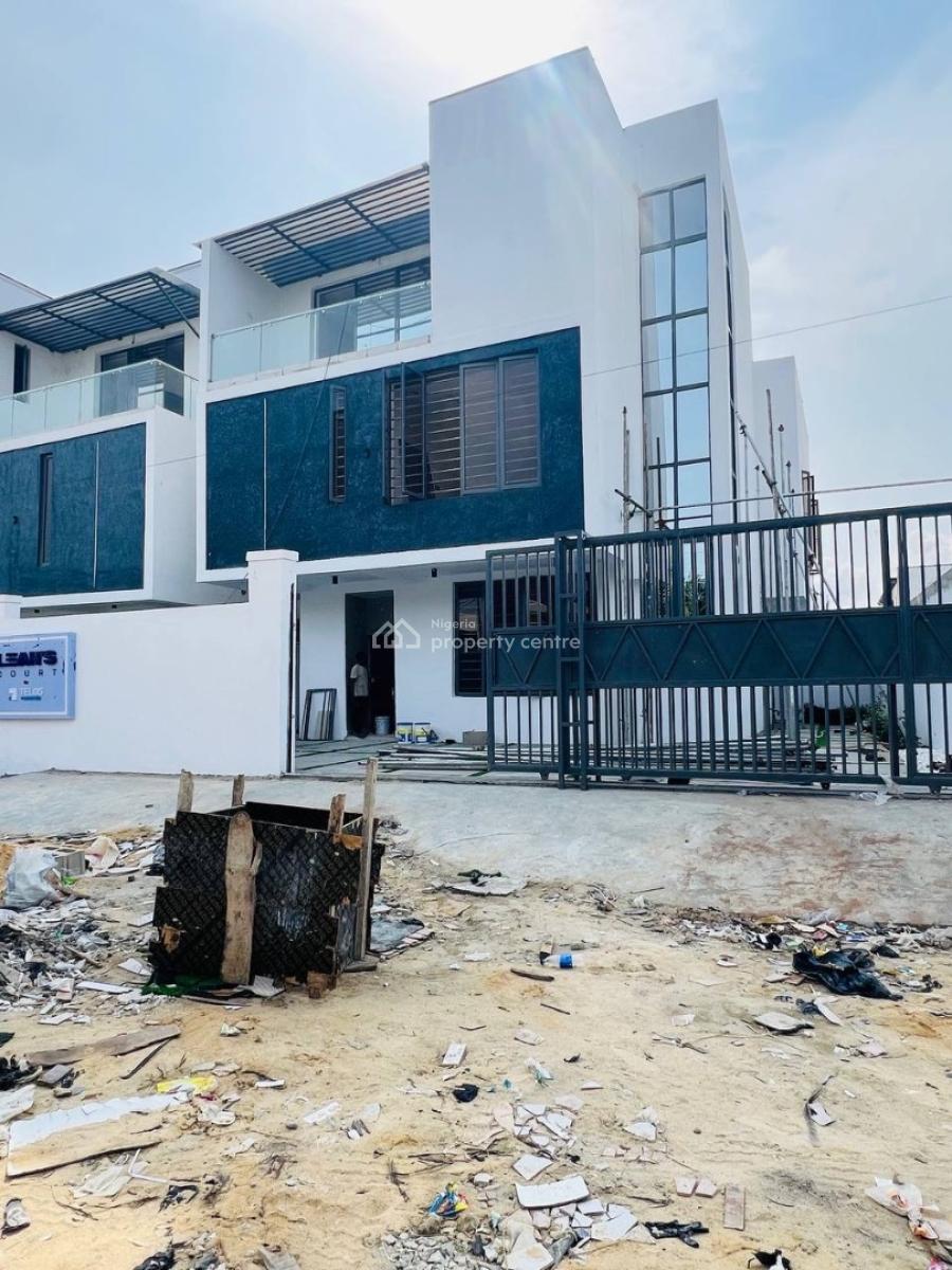 4bedroom Semi- Detached Duplex +bq, Ologolo, Lekki, Lagos, Semi-detached Duplex for Rent