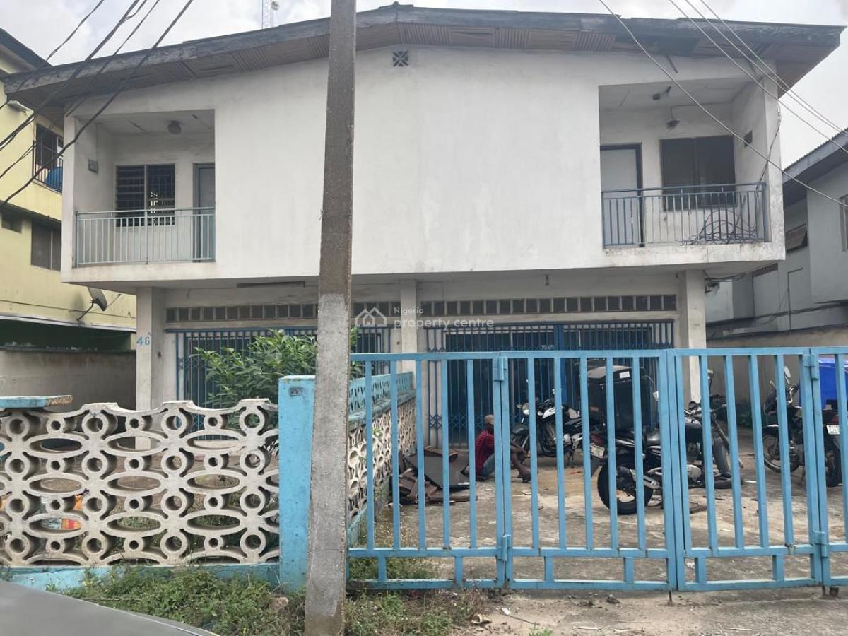 Vacant 2 Wings Duplex of 4bedroom, Anifowoshe, Ikeja, Lagos, Detached Duplex for Sale