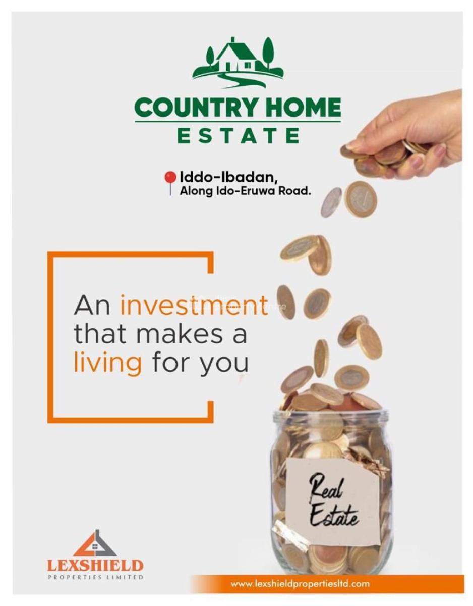 Land with Perimeter Fencing and 24-hour Security, Country Home Estate, Ido Eruwa Roads, Ibadan, Oyo, Residential Land for Sale