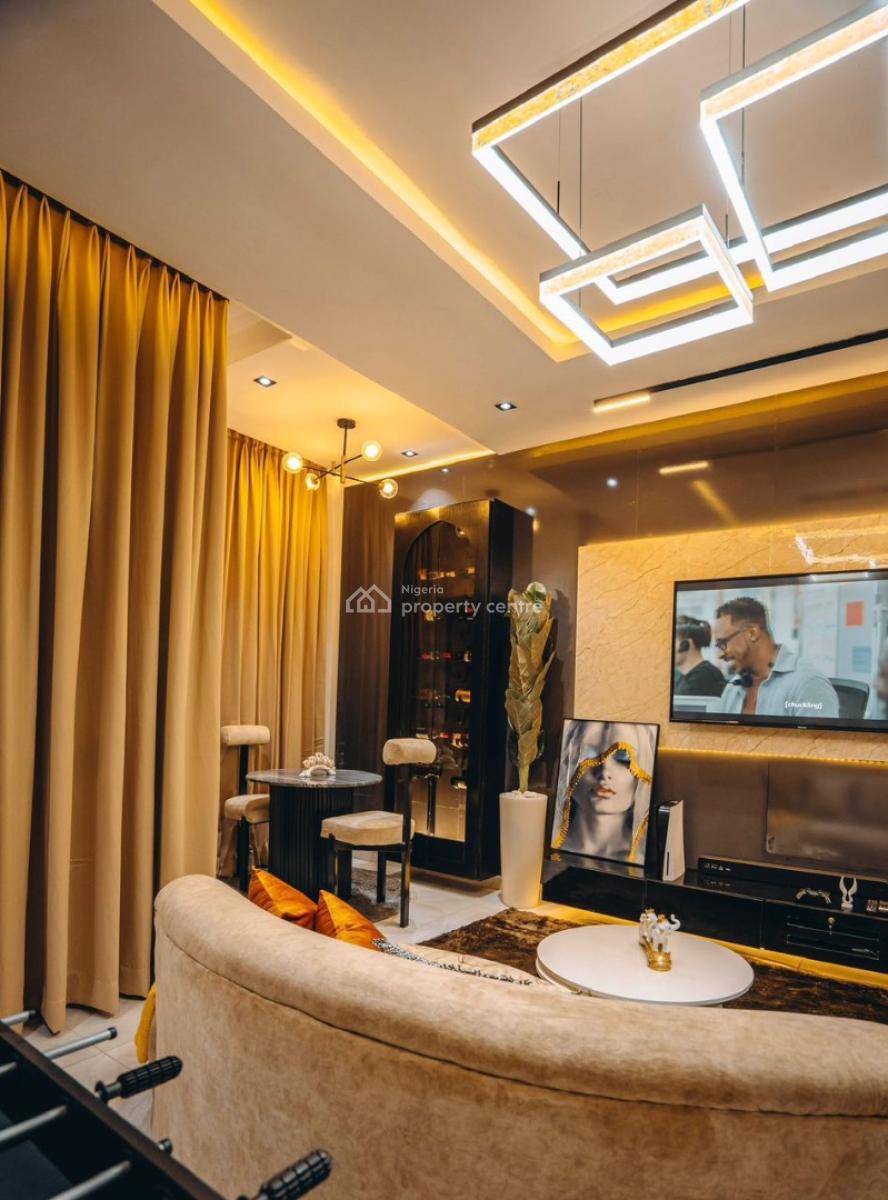 Beautifully Furnished Luxury 2 Bedroom Smart Apartment, Ologolo, Lekki, Lagos, Flat / Apartment for Rent