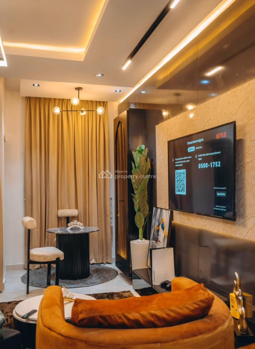 Beautifully Furnished Luxury 2 Bedroom Smart Apartment, Ologolo, Lekki, Lagos, Flat / Apartment for Rent