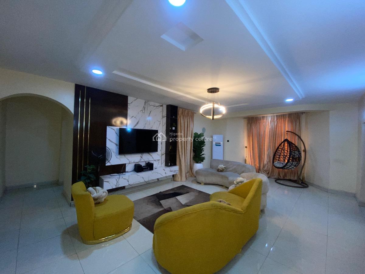 Furnished 3  Bedroom Apartment, in a Secured Estate, Wuye, Abuja, Flat / Apartment for Rent