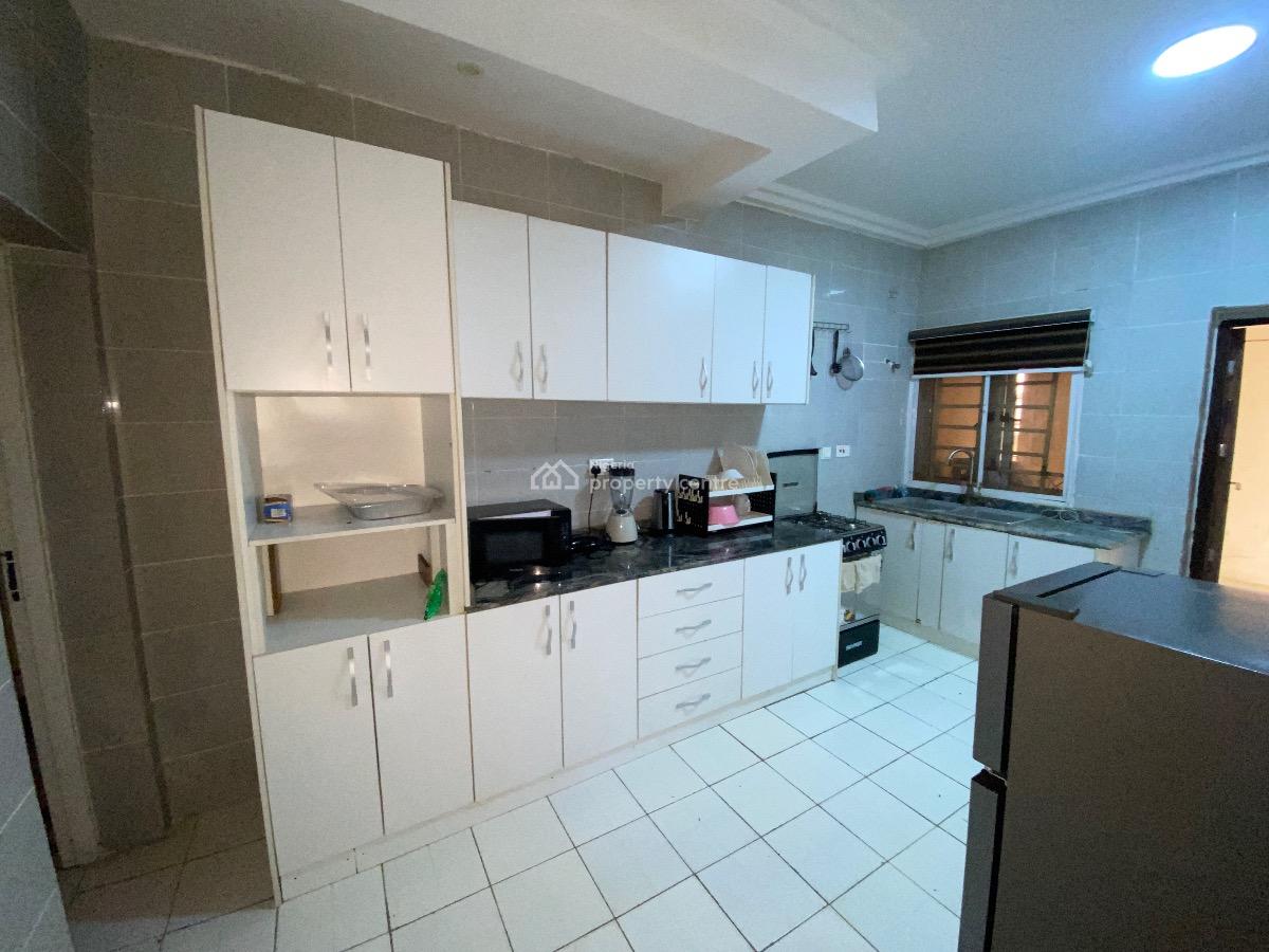 Furnished 3  Bedroom Apartment, in a Secured Estate, Wuye, Abuja, Flat / Apartment for Rent