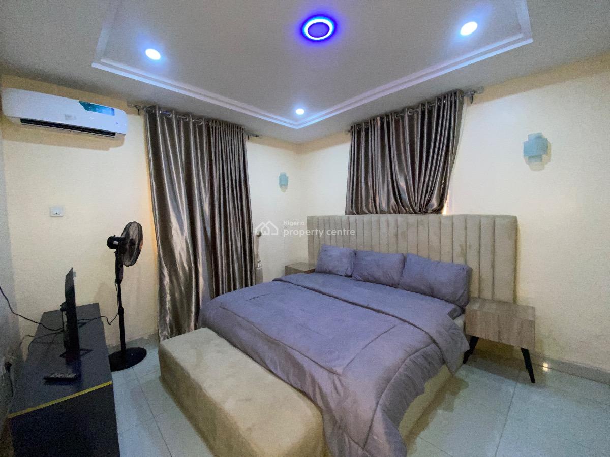 Furnished 3  Bedroom Apartment, in a Secured Estate, Wuye, Abuja, Flat / Apartment for Rent