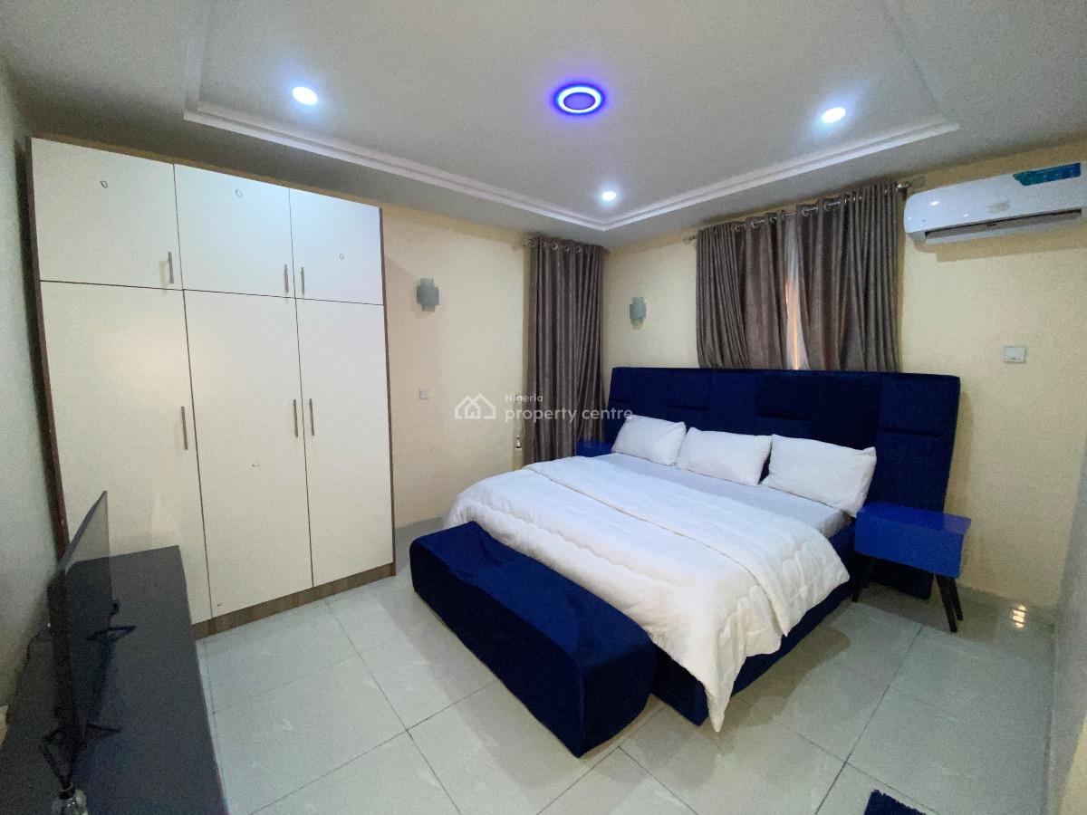 Furnished 3  Bedroom Apartment, in a Secured Estate, Wuye, Abuja, Flat / Apartment for Rent