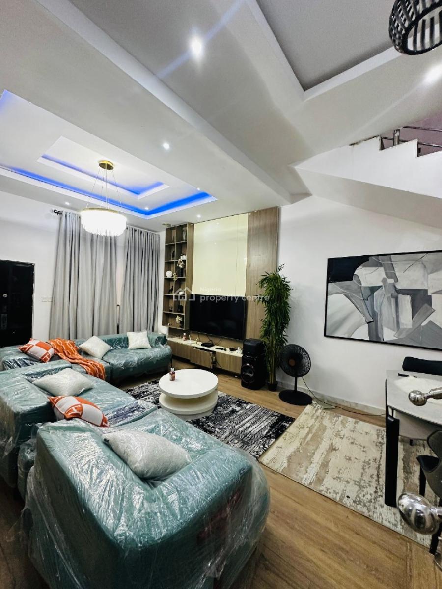 Brand New Beautiful and Luxury Home with Brand New Furnitures, Located in One of The Most South After Estate, Ajah, Lagos, Detached Duplex for Rent