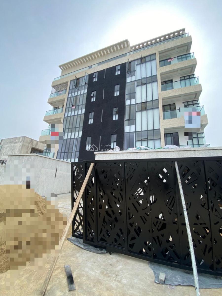 Stunning 2 Bedroom Apartment with Bq and Rooftop Pool, Salem Ikate, Lekki, Lagos, Block of Flats for Sale