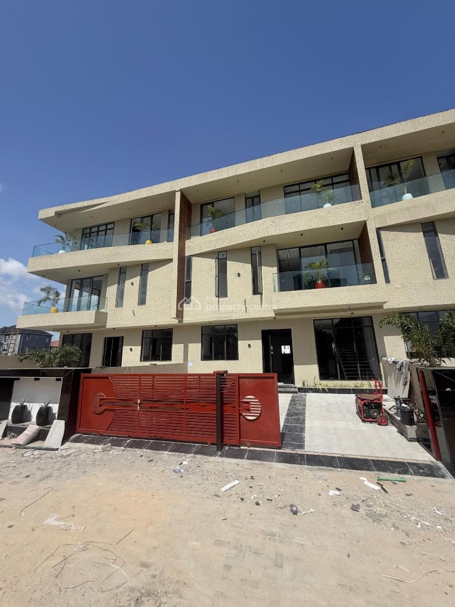 Contemporary 5bedroom Self Compound Terrace Duplex, Lekki Phase 1 Off Freedomway, Lekki, Lagos, Semi-detached Duplex for Sale