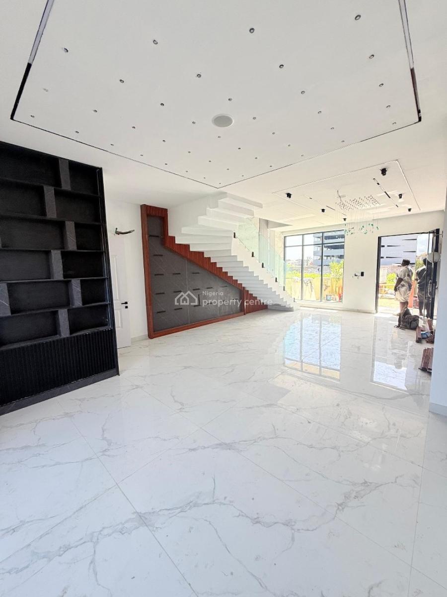 Contemporary 5bedroom Self Compound Terrace Duplex, Lekki Phase 1 Off Freedomway, Lekki, Lagos, Semi-detached Duplex for Sale