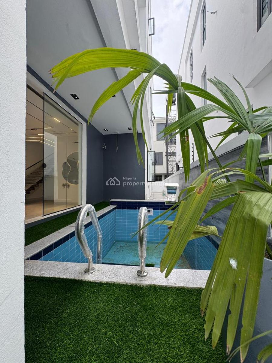 Stunning 5bedroom Detached Duplex with Gym, Pool, Rooftop Terrace & Bq, Lekki Phase 1, Lekki, Lagos, Detached Duplex for Sale