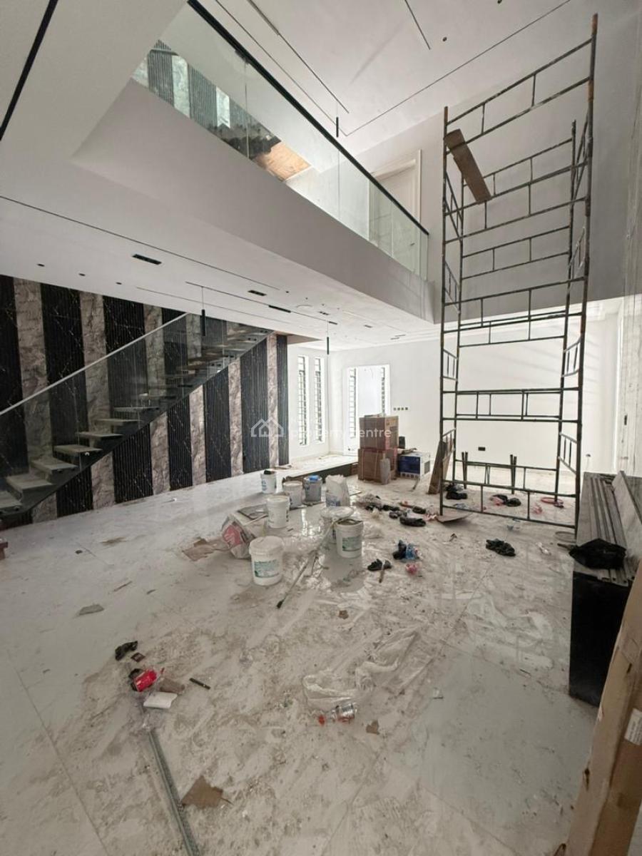 Model Beautiful Built 5 Bedroom Fully Detached Duplex  with Pool Gym, Ikate Legos State, Lekki, Lagos, Detached Duplex for Sale