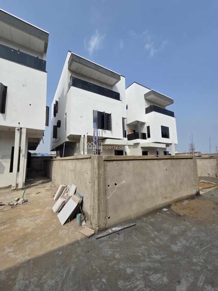 Exquisite Built 4 Bedroom Semi Detached Duplex with Room Bq, Ogba, Ikeja, Lagos, Semi-detached Duplex for Sale