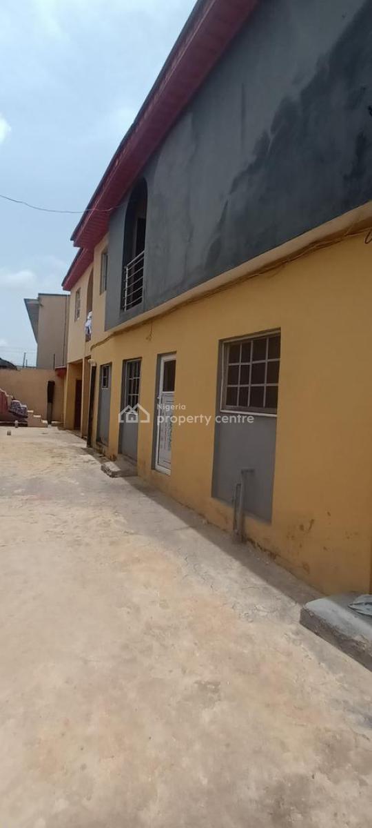 2 Units of 1 Bedroom & 2 Units of Self Con Apartment & a 3 Bed Flat, Gowon Estate, Egbeda, Alimosho, Lagos, Block of Flats for Sale
