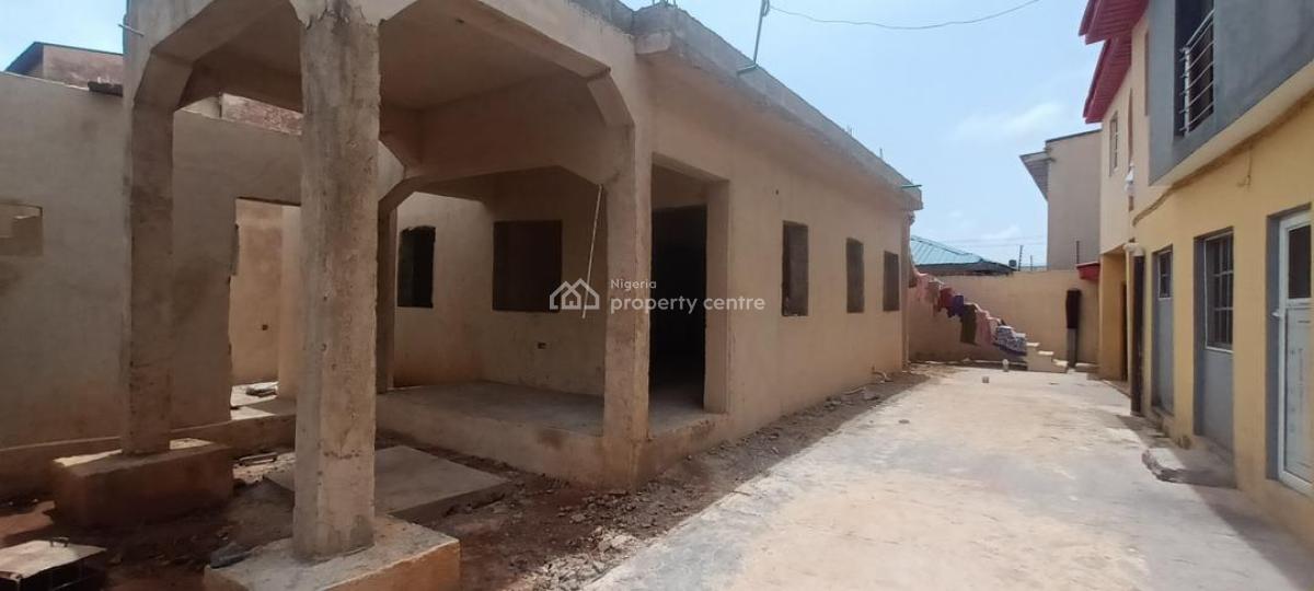 2 Units of 1 Bedroom & 2 Units of Self Con Apartment & a 3 Bed Flat, Gowon Estate, Egbeda, Alimosho, Lagos, Block of Flats for Sale