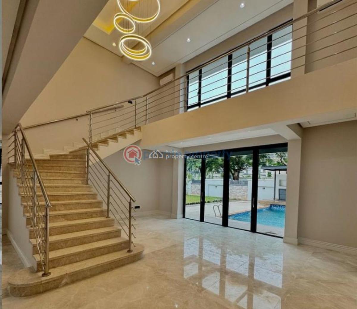 Luxury 8-bedroom  Duplex with Bq & Pool, Main Abuja, Maitama District, Abuja, Detached Duplex for Rent