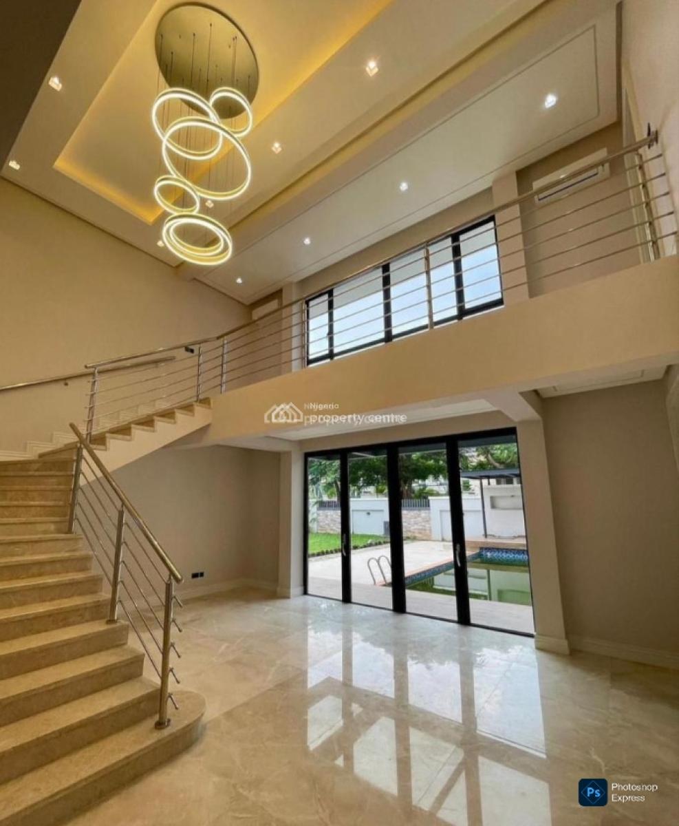 Luxury 8-bedroom  Duplex with Bq & Pool, Main Abuja, Maitama District, Abuja, Detached Duplex for Rent