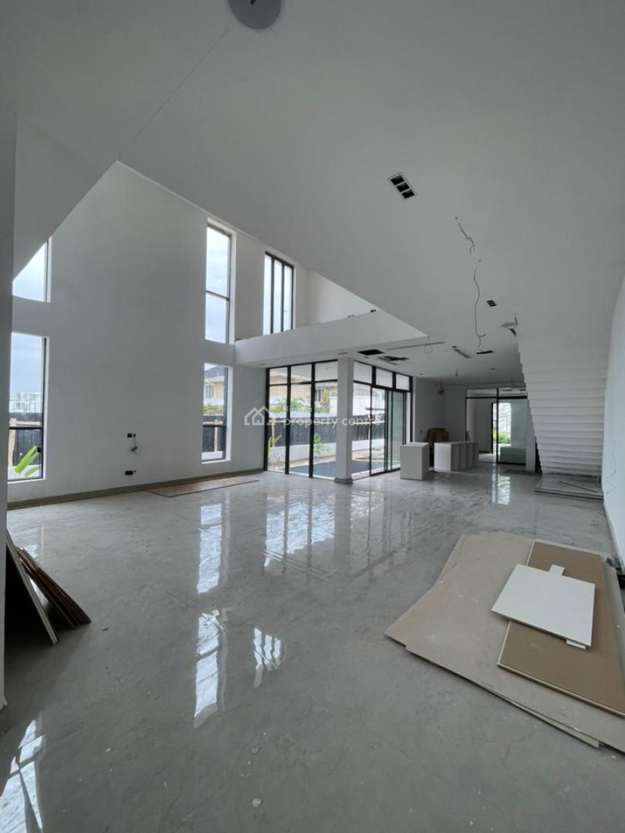 Contemporary 5 Bedroom Semi Detached Duplex W/ Bq, Pool, Cinema, Gym, Ikate, Lekki, Lagos, Semi-detached Duplex for Sale