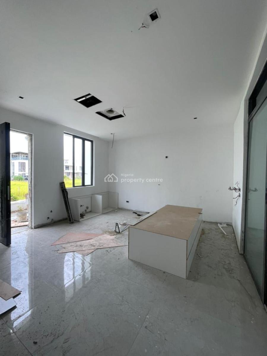 Contemporary 5 Bedroom Semi Detached Duplex W/ Bq, Pool, Cinema, Gym, Ikate, Lekki, Lagos, Semi-detached Duplex for Sale