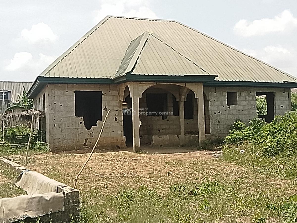 Well Built Standard Four Bed Room Flat Bungalow, Igbesa, Agbara-igbesa, Lagos, Detached Bungalow for Sale