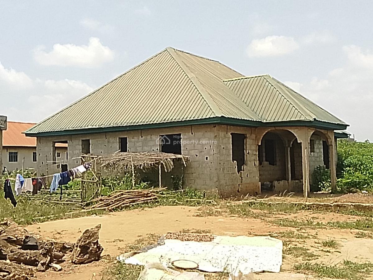 Well Built Standard Four Bed Room Flat Bungalow, Igbesa, Agbara-igbesa, Lagos, Detached Bungalow for Sale
