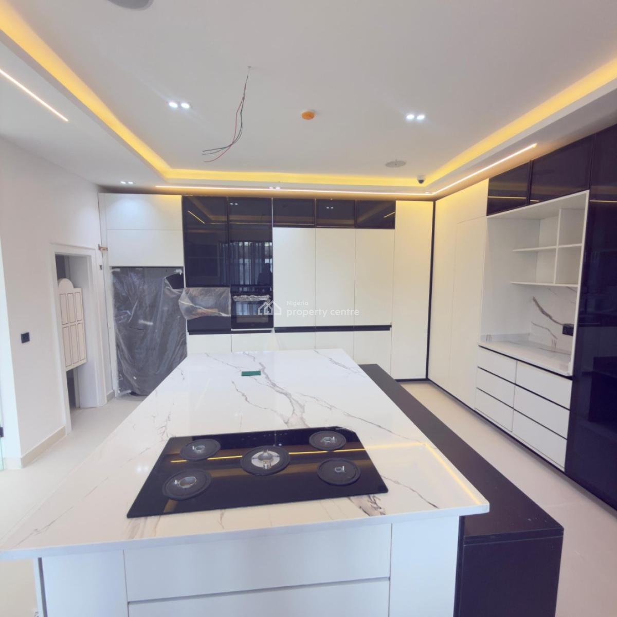 Aesthetically Pleasing 5bedroom Semi Detached Duplex with a Bq,pool,, Located in a Secured and Serene Estate. It Has a Cinema Too, Ikate, Lekki, Lagos, Semi-detached Duplex for Sale