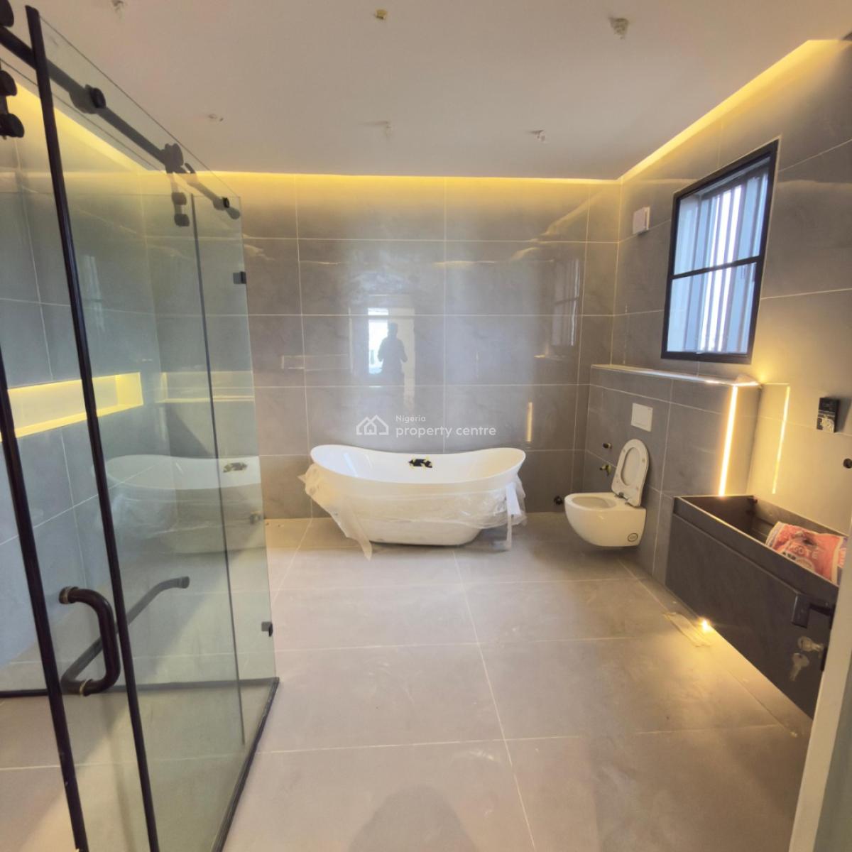 Aesthetically Pleasing 5bedroom Semi Detached Duplex with a Bq,pool,, Located in a Secured and Serene Estate. It Has a Cinema Too, Ikate, Lekki, Lagos, Semi-detached Duplex for Sale