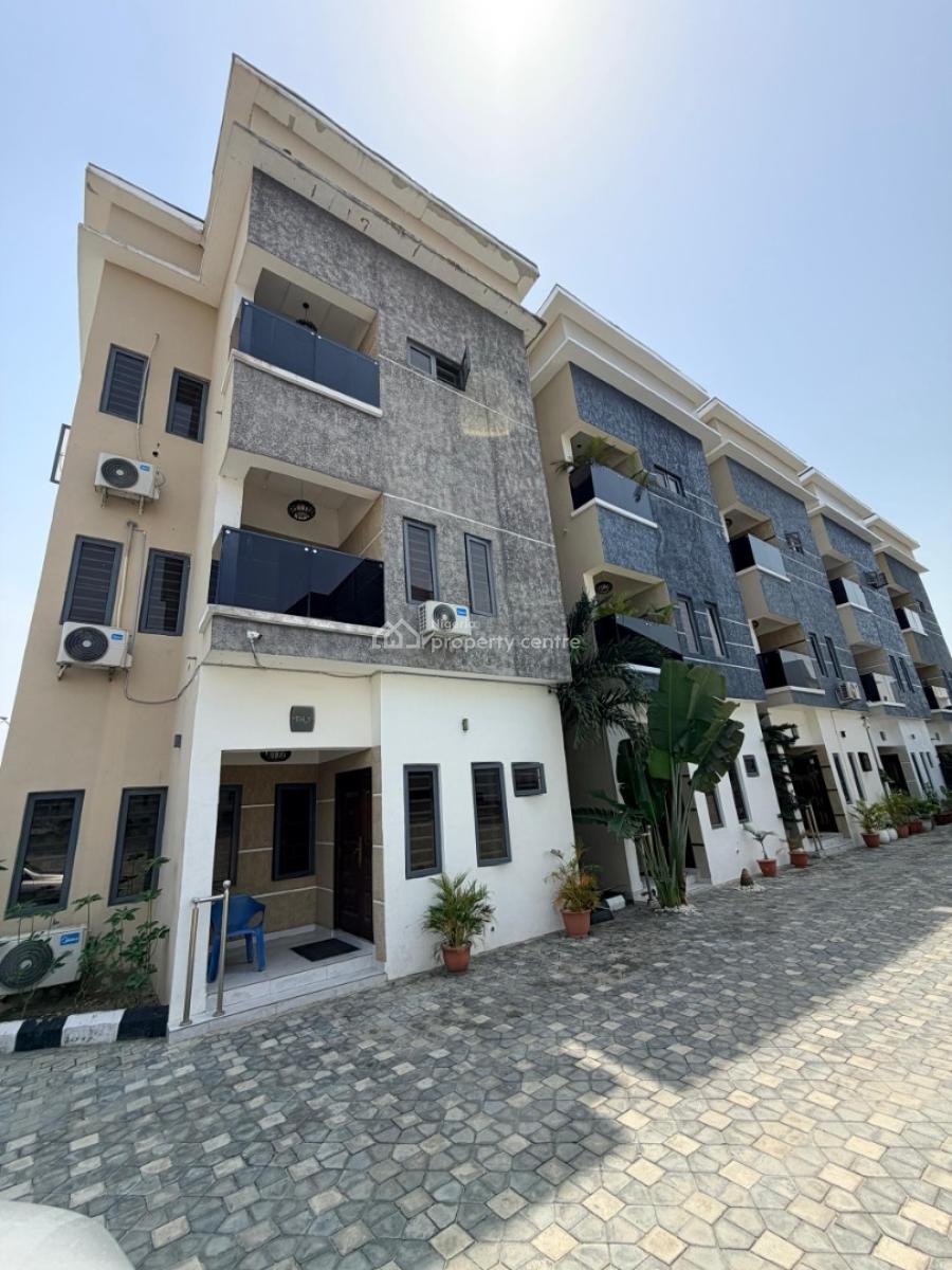 Fully Furnished 4-bedroom Terrace Duplex at Ajah, Off Ogombo Road, Off Ogombo Road, Ajah, Lagos, Terraced Duplex for Rent